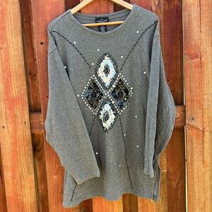 Carole Little Vintage Sweater Size L